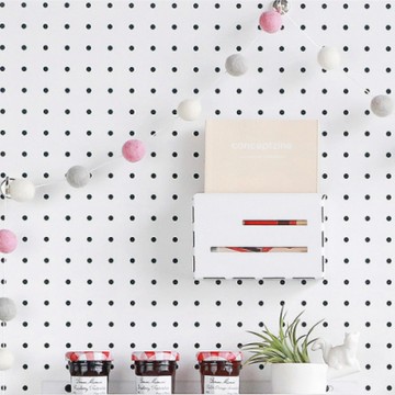 完美主義 韓國 inpegboard 洞洞板配件-方形收納盒 S (2色)