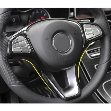 ~歐力斯~賓士 BENZ W205 C180 C200 C250 C300 方向盤裝飾片 方向盤飾框 方向盤裝飾框