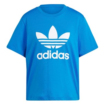 (WMNS) adidas Adicolor Trefoil Boxy T-Shirt 'Blue White'