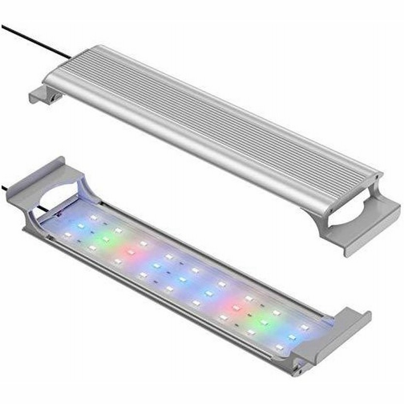 アクアリウム Led水槽ライト 水槽用照明 25 30cm 魚ライト 27連 4色白 赤 青 緑 観賞魚 熱帯魚 水草育成 10 5w 省エネ 通販 Lineポイント最大0 5 Get Lineショッピング