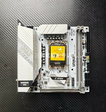 雙敏 B760 ITX DDR5 主板 全實拍 成色新 資訊接口 自行安裝WiFi 滿足12 13【三和電腦配件店】