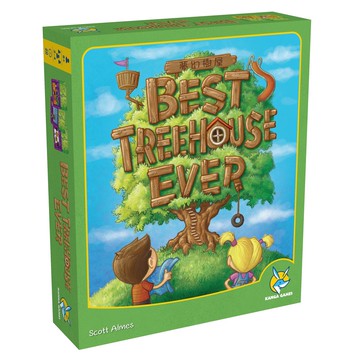 【現貨可超取】歐美桌遊 夢幻樹屋 BEST TREEHOUSE EVER 中文版