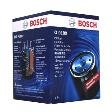 BOSCH 機油芯 O 0189 紙質機油芯 ALTIS WISH【299免運領券再享折扣】
