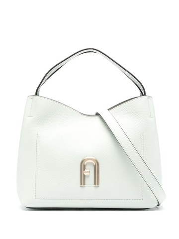 Furla - Primula grained leather shoulder bag - women - Polyamide/Polyurethane/Calf Leather - One Size - Green