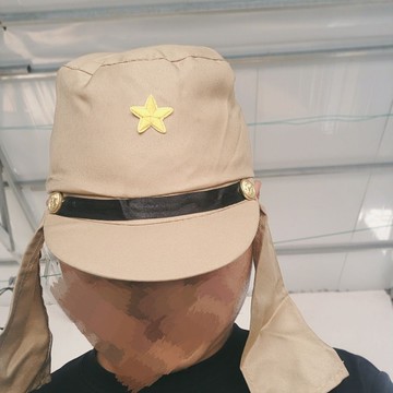 【新北發貨 特價下殺】【無色差】民國日本兵大佐帽子美式國軍軍官帽子影視專用帽子影視帽舞臺帽