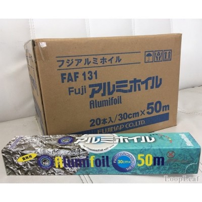 フジアルミホイル 30ｃｍ×25ｍ 11μ 40本入り ケース販売 401611