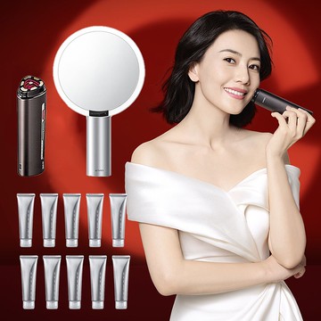 AMIRO 時光機 拉提美容儀 PRO 旗艦組(時光機+凝膠+Oath化妝鏡)