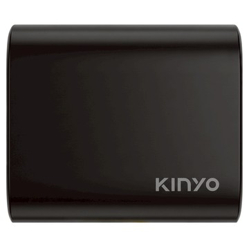 Kinyo 雙孔充電器20W  黑色  1個