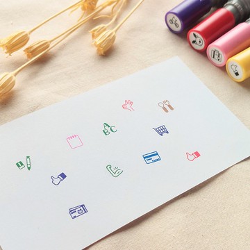 手帳小章 No.1 | 食物文具篇 38款