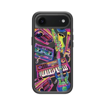 iPhone Air Mod NX -邊框背蓋組合 (相機按鈕) 黑 - RHINO LIVE - 仿舊新聲