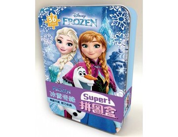 冰雪奇緣 Super！拼圖盒(36片)