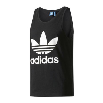 Adidas Originals 大Logo 背心 黑 BK7104