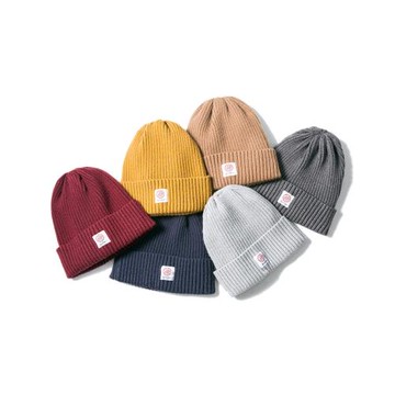 【149元任選三件】保暖嘻哈潮流復古毛線針織帽情侶帽男士包頭帽