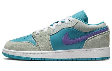 AIR JORDAN 1 LOW SE GS AQUATONE CONCORD