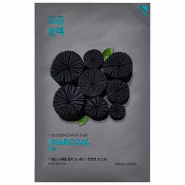 Holika Holika Pure Essence Mask Sheet 20ml (Various Options) - Charcoal
