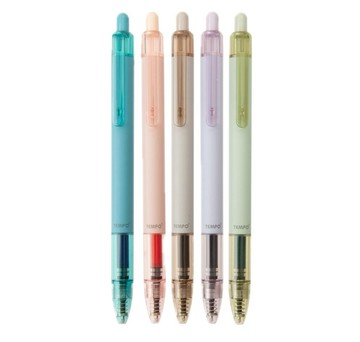 TEMPO 煙薰0.5中性筆-黑/藍/紅