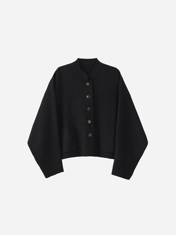 復古文青 羊毛混紡毛外套 休閒上衣