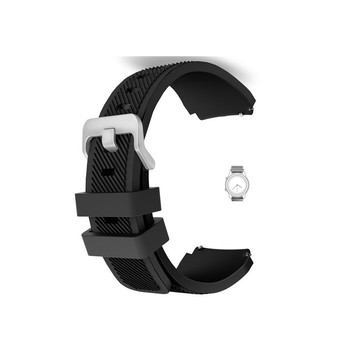 【斜紋直紋錶帶】適用 ASUS VivoWatch 5 / 6 HC-B05 HC-D06 錶帶寬度22mm手錶腕帶