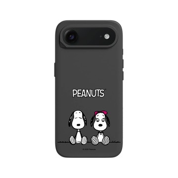 iPhone Air SolidX 黑 - 史努比 Snoopy - With Belle
