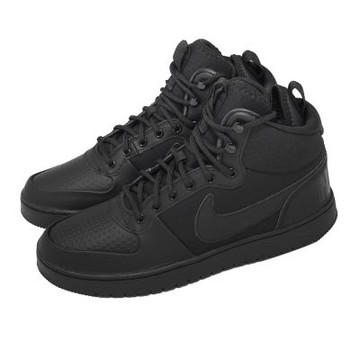 Nike 休閒鞋 Court Borough Mid Winter 男女鞋 黑 中筒  AA0547-002