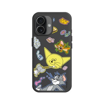 iPhone 17 SolidX 黑 - 湯姆貓與傑利鼠 Tom and Jerry - 塗鴉款