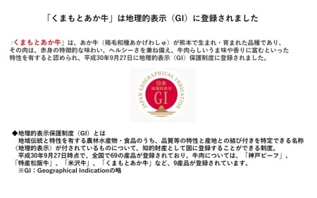 〈令和6年1月出荷〉熊本県産ＧＩ認証取得　くまもとあか牛（すき焼き用５００ｇ）