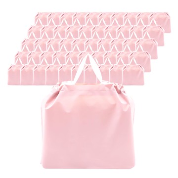 MEO EVA服飾束口手提袋  50個  粉紅色  小