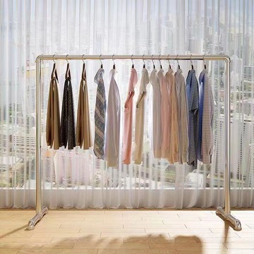 不鏽鋼曬衣架晾曬架X型晾衣架落地折疊晾衣架超厚鍍鋅鋼管晾衣架掛衣架風吹不生銹曬被單杠結實擺攤承重大