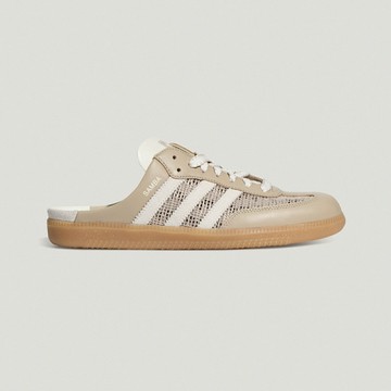 adidas 愛迪達 懶人鞋 Samba OG Mule W 女鞋 穆勒鞋 米 編織 休閒鞋 HP5051