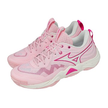 排球鞋 Wave Momentum Elite 女鞋 男鞋 粉 緩震 運動鞋 V1GC2512-70
