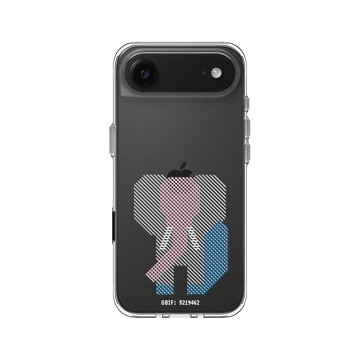iPhone Air Clear Case（相機按鈕） 透明 - The Wildlife Collection 動物野境系列 - 亞洲象