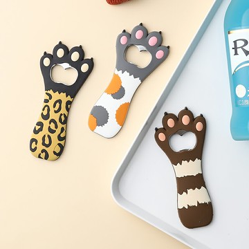 可愛貓爪啤酒開瓶器冰箱貼個性創意磁力瓶起子家用起瓶器啟蓋器 廚房小物