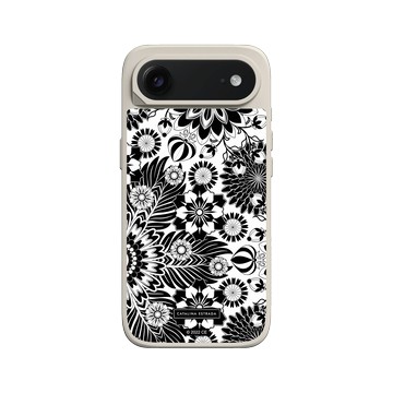 iPhone Air SolidX 貝殼灰 - Catalina Estrada - Floral Monochrome