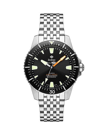 Zodiac Pro-Diver Automatic Stainless Steel Watch, 42mm