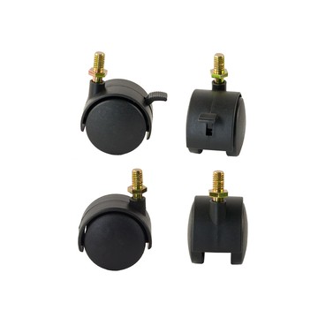 【[客尊屋][台灣製造]配件/鐵架專用秘書輪 耐重80kg 4入一組