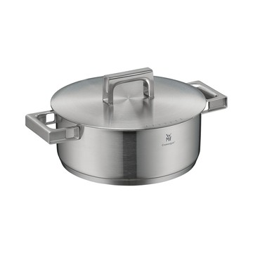 WMF Ultimate Cool 低身湯鍋 24cm 4.1L贈 WMF NUOVA 濾孔料理餐夾
