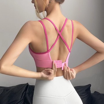 VIVILIAN聚攏一體式防震瑜伽健身內衣