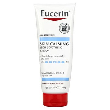 Eucerin, 舒緩身體乳，適用於乾燥瘙癢肌膚，無香型，14 盎司（396 克）
