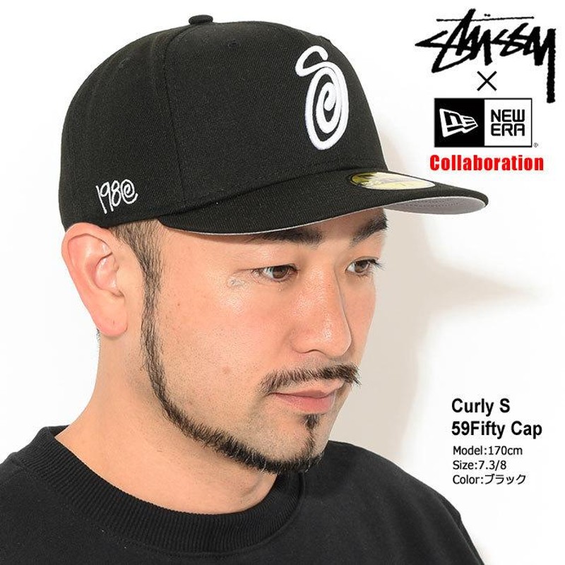 入手困難アイテム！！【Stussy】CURLY S NEW ERA CAP - 帽子