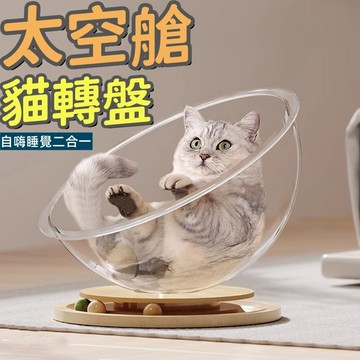 貓咪太空艙 貓太空艙 太空艙貓窩 透明貓窩 太空艙 貓牀 貓跳臺 貓咪睡牀 涼感貓窩 可玩可睡 寵物貓窩 寵物涼窩