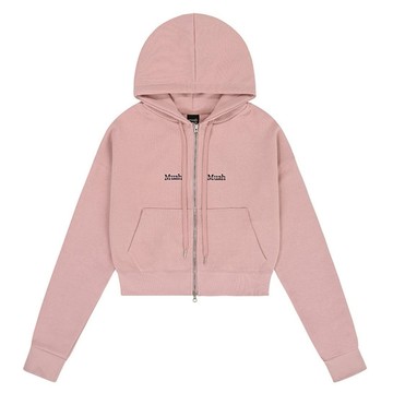 MUAHMUAH 短版 連帽外套 雙拉鍊 六色 韓國代購