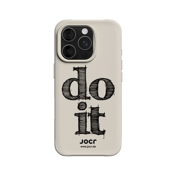 iPhone 16 Pro SolidX 貝殼灰 - JOCR - do it Black