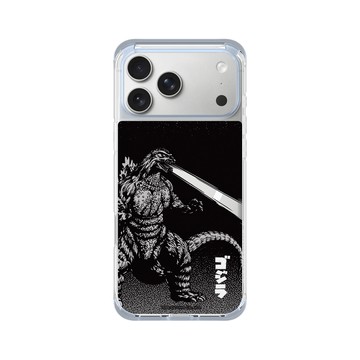 iPhone 17 Pro Max ClearX (MagSafe 兼容) 冰透藍 - 哥吉拉 Godzilla - 發動攻擊！