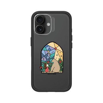 iPhone 16 Mod NX 黑 - 咻咻熊 XiuXiubear - 窗裡的日月