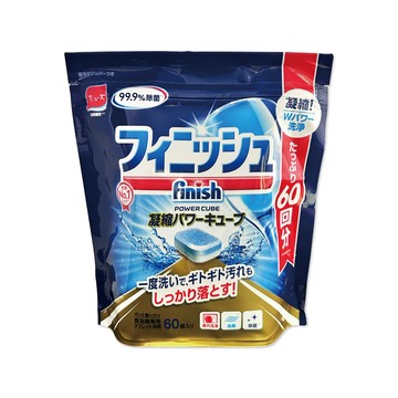 洗碗機洗劑 日本MUSE洗碗機專用洗碗錠60入/袋(酵素除油污消臭濃縮洗劑,軟水質去鈣防垢洗碗塊)