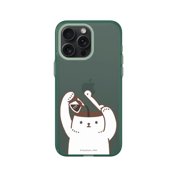 iPhone 15 Pro Max Clear 憂墨綠 - 白白日記 Darylhochi - I NEED COFFEE!