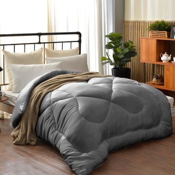 夢之語 奈米級石墨烯恆溫遠紅外線發熱被/棉被 台灣製造  灰色  雙人180x210cm