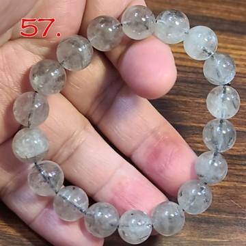 閃靈鑽 赫基蒙鑽石 手鍊 手環 閃靈鑽石 治療水晶 11mm 天然❤水晶玉石特賣#R027-27