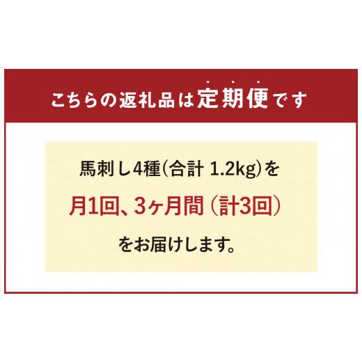 ふるさと納税 熊本県 熊本馬刺し 豪華4種盛りセット 馬刺し醤油2本つき 赤身 上赤身 霜降り たてがみ