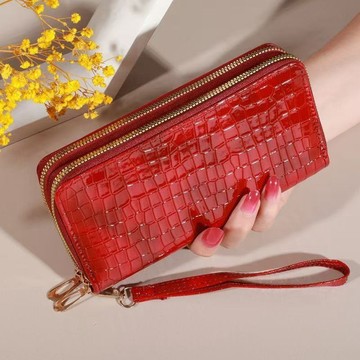 Bag House👜 新款錢包女士長款時尚拉鏈包手機包手拿包多卡位皮夾女錢包